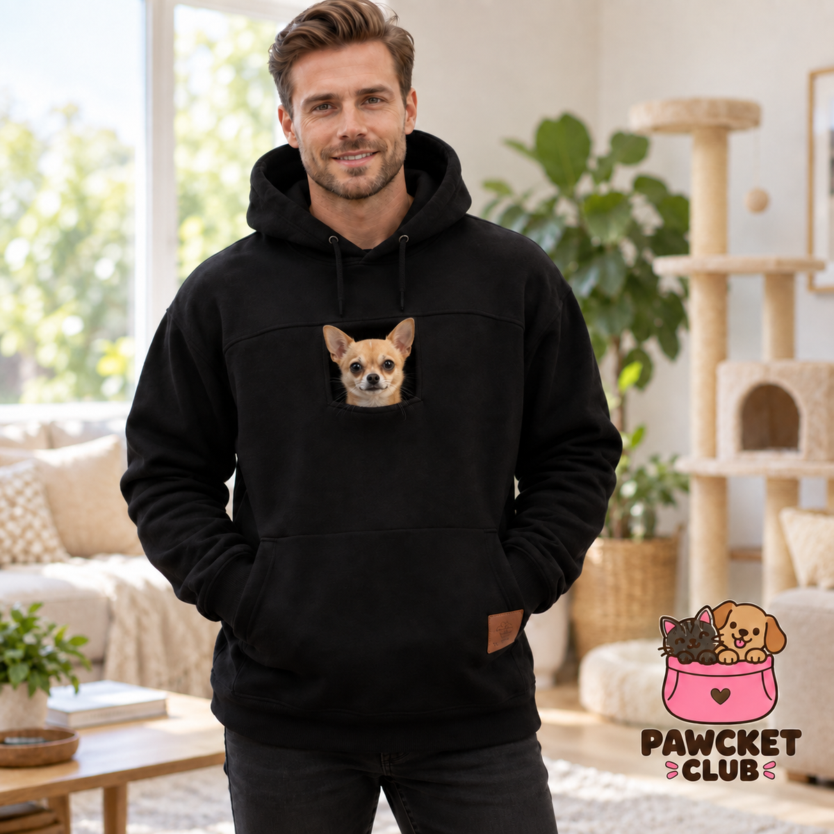 Pawcket Club™ Der Hunde-Hoodie 🐕